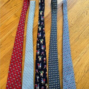 Boys ties - all vineyard vines except for blue lacrosse- selling individually
